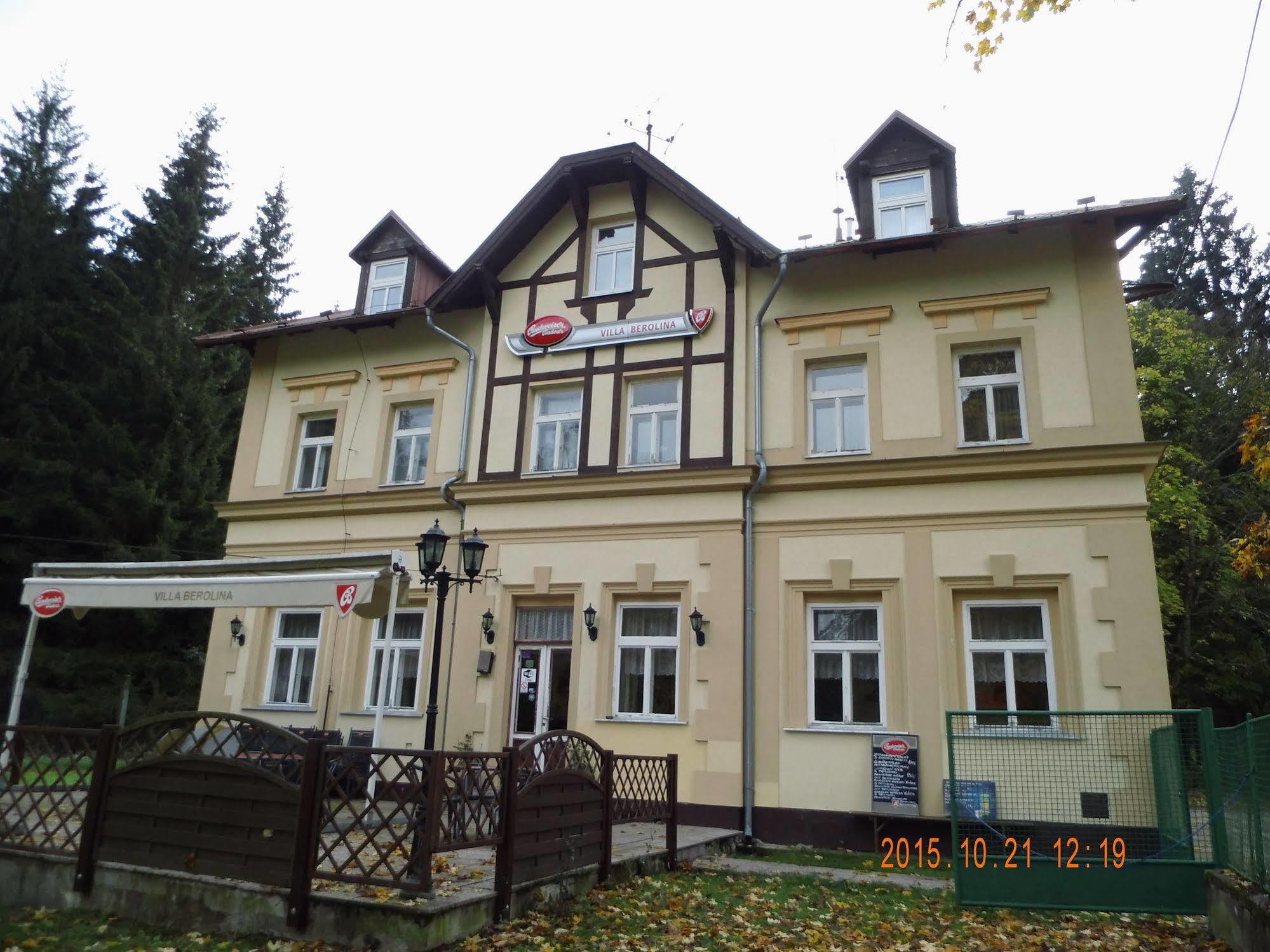 Pension Villa Berolina Mariánské Lázně Екстериор снимка